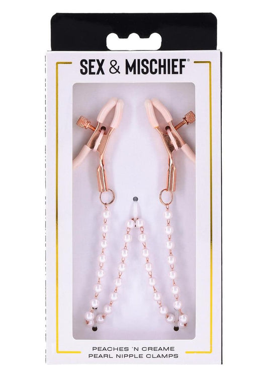 Peaches 'n CreaMe Pearl Nipple Clamps