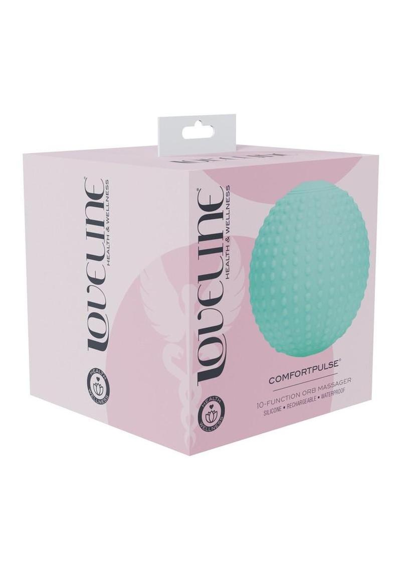 ComfortPulse Silicone Rechargeable Massage Ball – 10 Functions