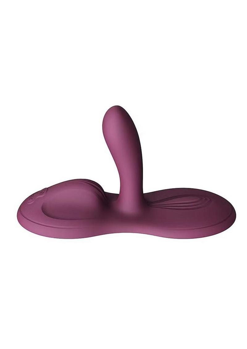 Flora Rechargeable Silicone App Compatible Smart Vibrating Pad