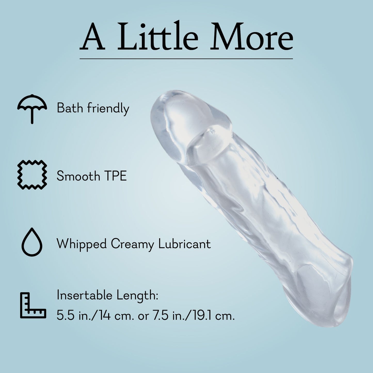 A Little More 7.5" Male Extender