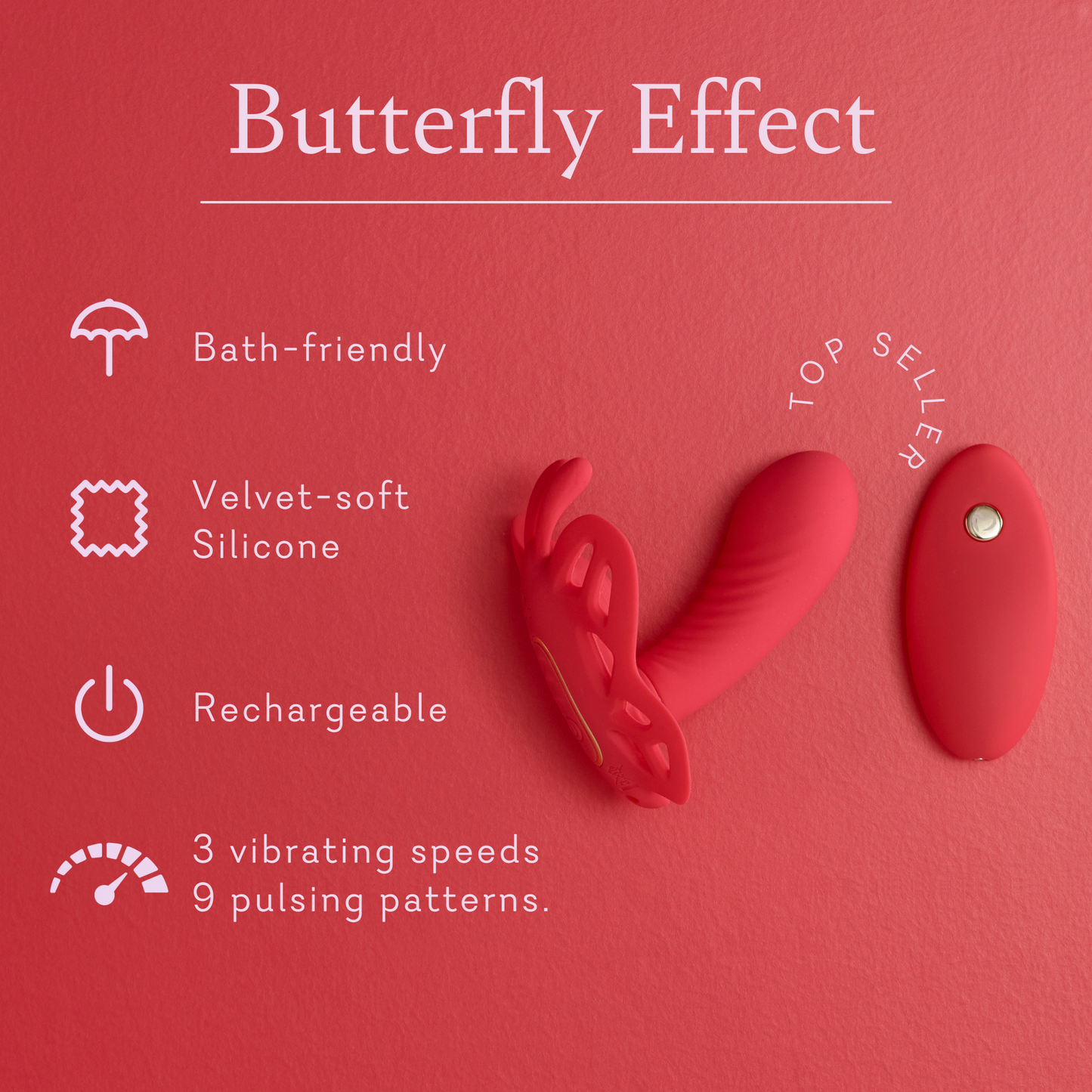 Butterfly Effect 12-Function Panty Massager