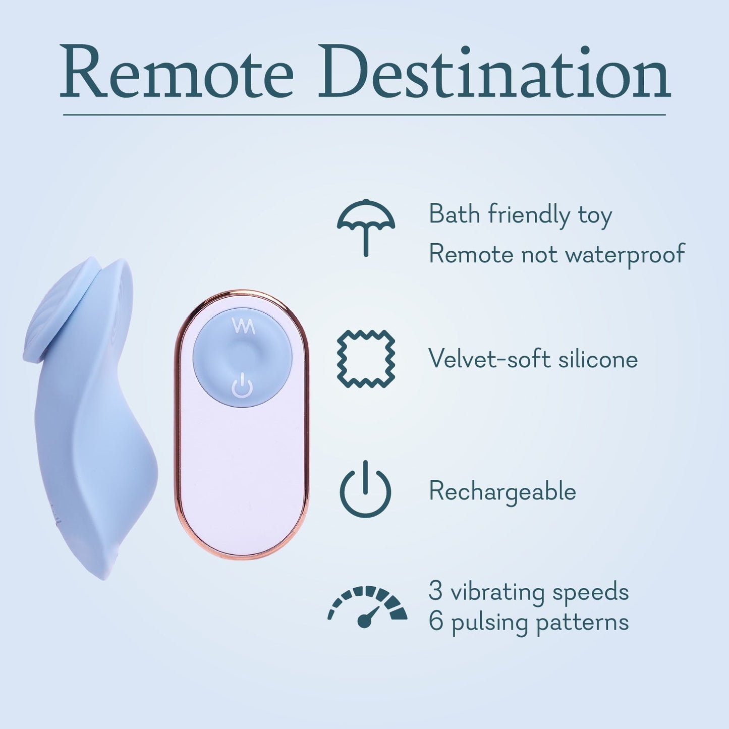 Remote Destination Magnetic Panty Massager