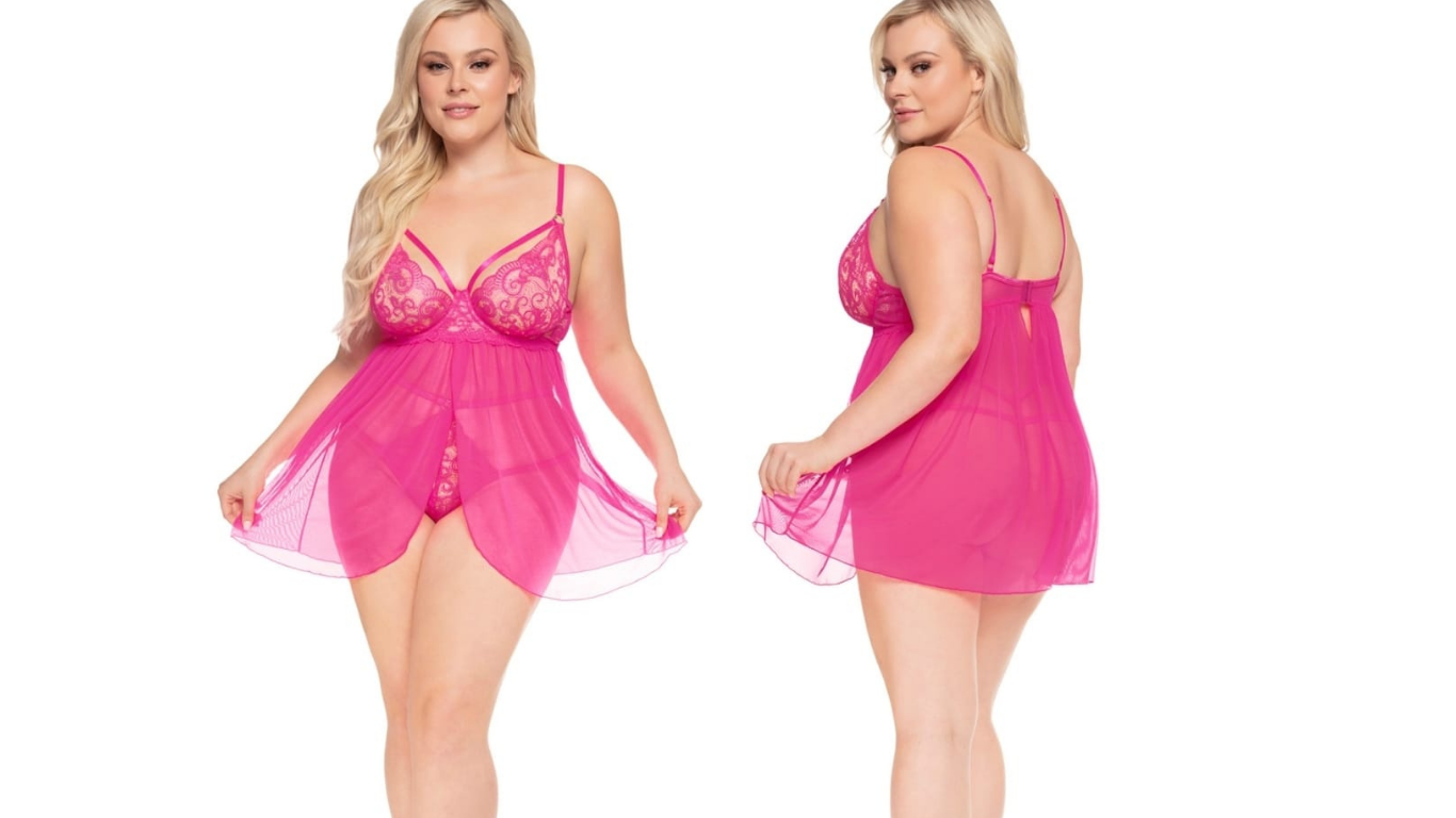 Strappy Babydoll & High Rise G-String