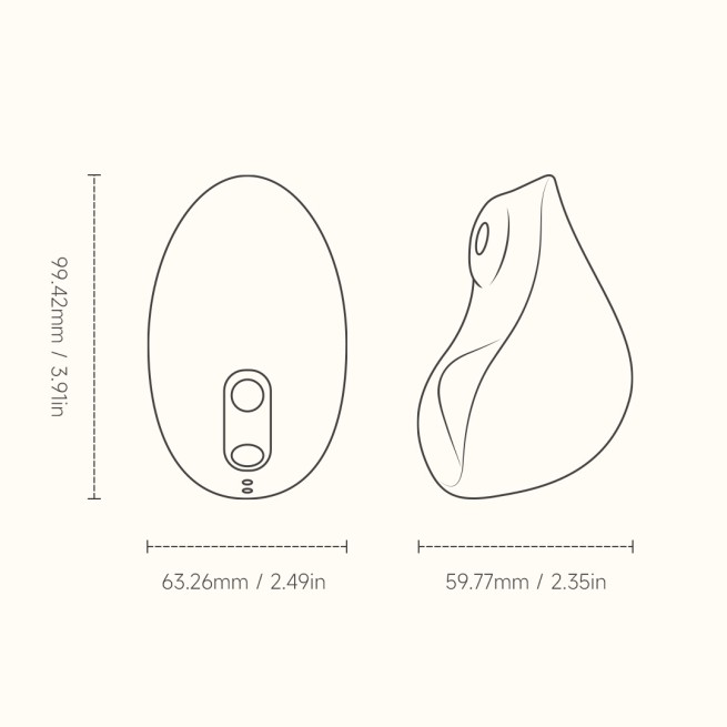 Kiss, Bedroom Toy by Liberator – shown in product photo 