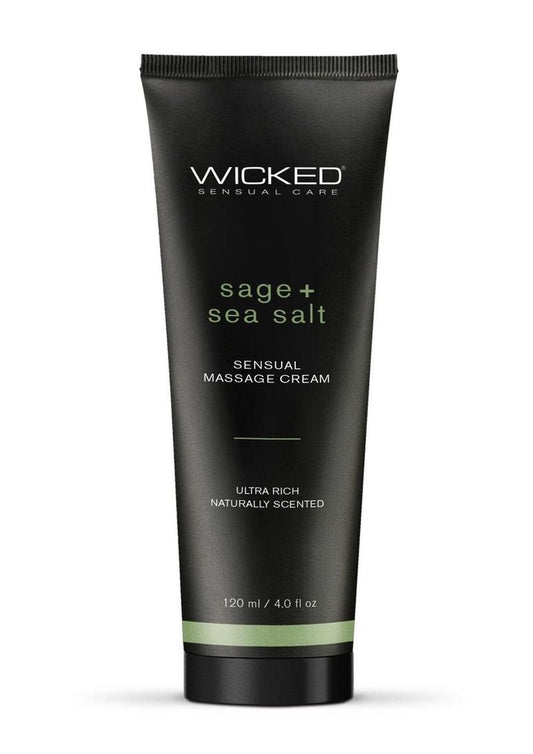 Wicked Sensual Massage Cream - Sage & Sea Salt