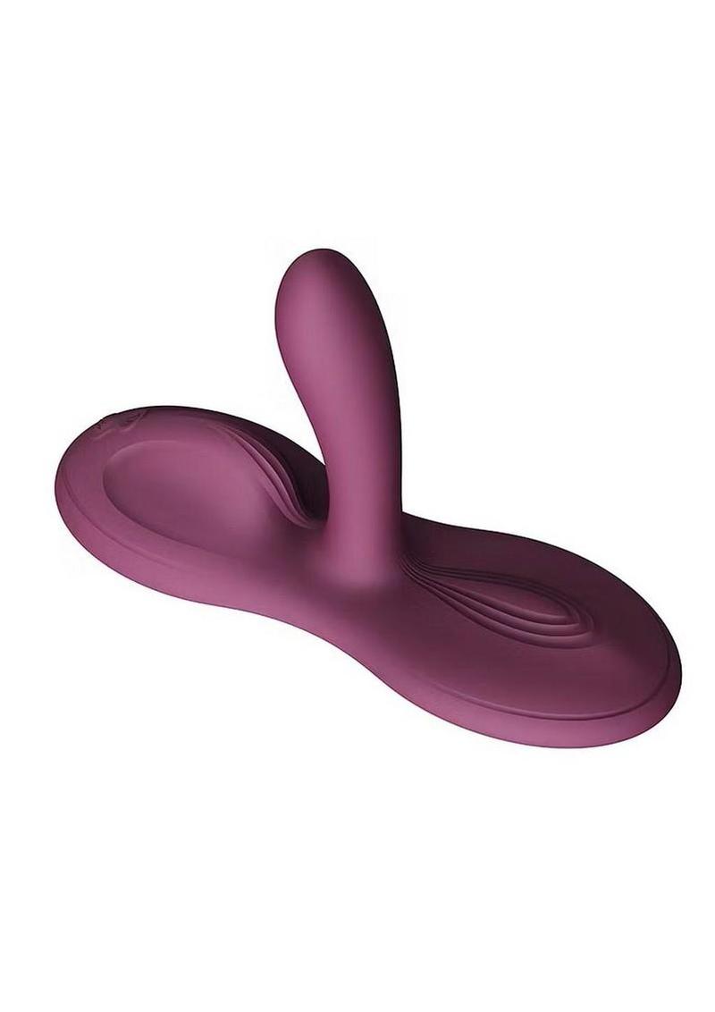 Flora Rechargeable Silicone App Compatible Smart Vibrating Pad