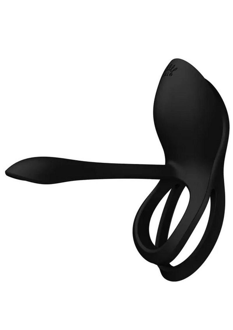 Bayek Rechargeable Silicone App Compatible Vibrating Couples Ring