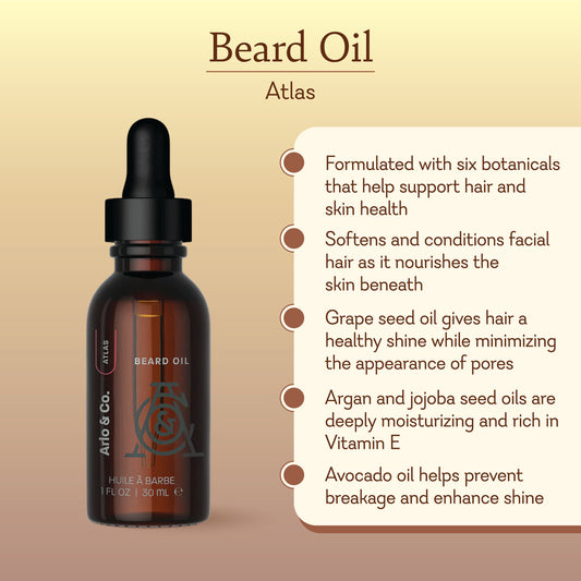 Atlas Beard Oil Hair & Skin Conditioner