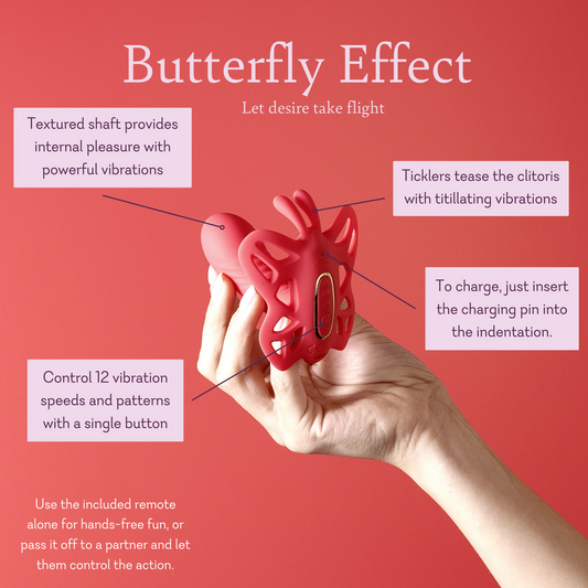 Butterfly Effect 12-Function Panty Massager