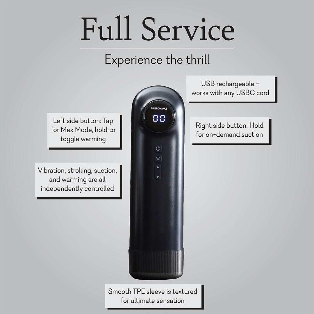 Full Service Motorized Male Masturbator