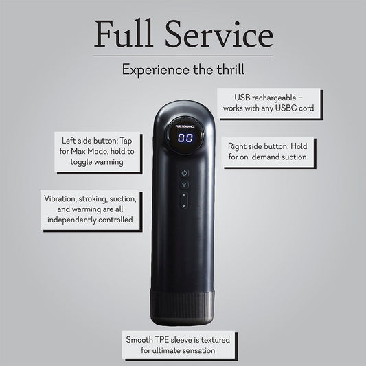 Full Service Motorized Male Masturbator