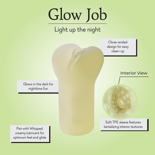 Glow Job Glow-in-the-Dark Male Masturbator