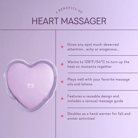 Heart Massager Reusable Warming Massager