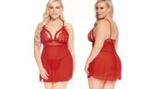Peekaboo Babydoll with G-String