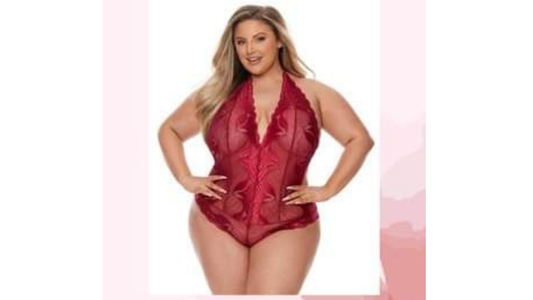Scarlet Lace Bodysuit