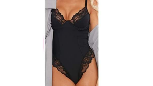 Sculpting Bodysuit with Lace