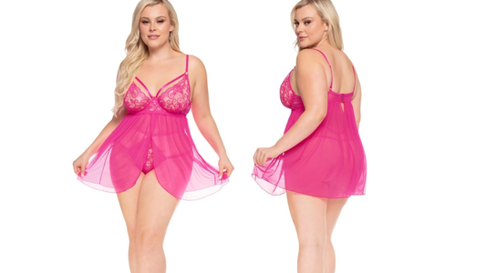 Strappy Babydoll & High Rise G-String