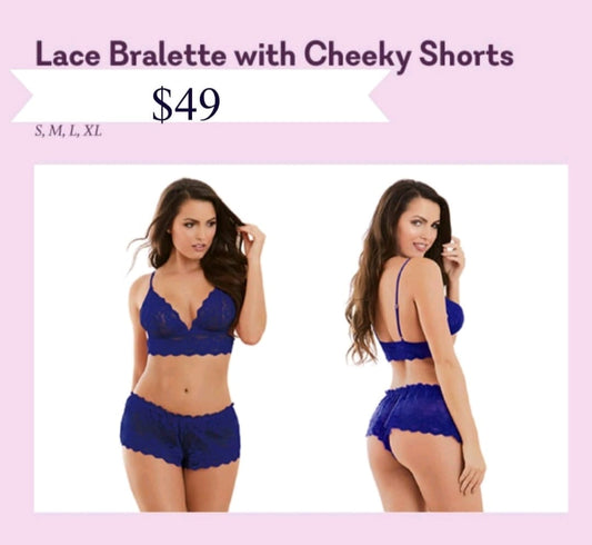 Lave Bralette with Cheeky Shorts