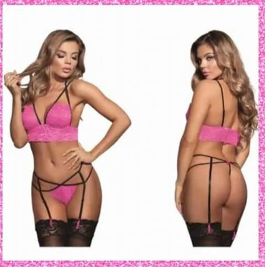 Strappy Bralette Set